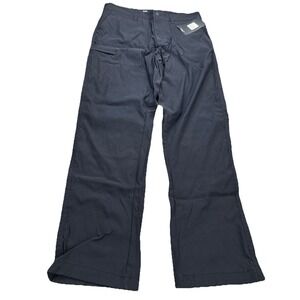 Unionbay Men's UB Active Pants Black 30x30 Nylon Performance MSRP $70